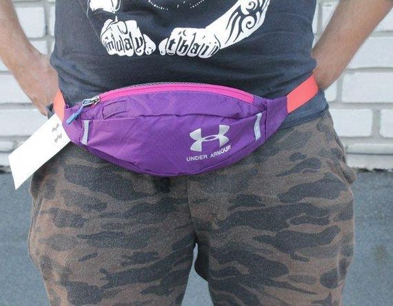 Поясна сумка Under Armour (фіолетова) сумка на пояс | Зображення 1