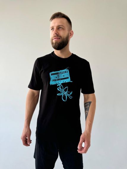 Футболка adidas чорна | Зображення 2