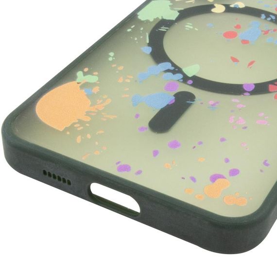 Чохол TPU+PC Flush with Magnetic Fit для Samsung Galaxy S24 / S25 Dark green | Зображення 4