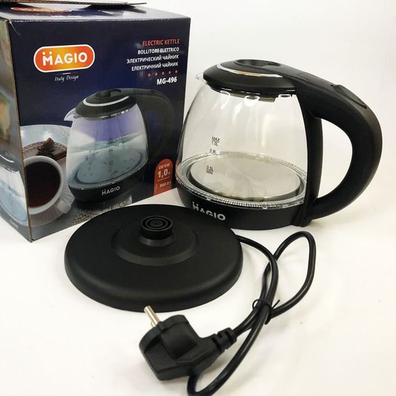 Електрочайник з функцією автовідключення Magio, Електрочайник із захистом для чаю і води WS-95 | Зображення 1