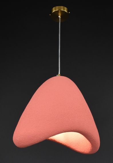 Люстра підвісна на 1 лампочку 27894 Латунь 40-100х25х40 см. | Зображення 1