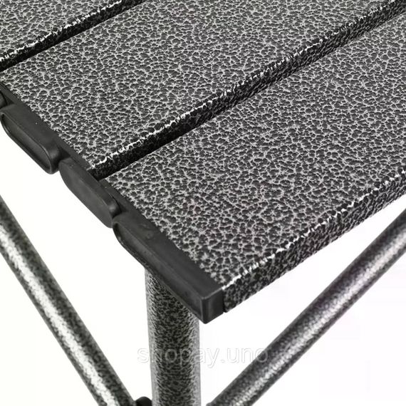 Складной туристический стол 50×55×50 см черный • Компактный кемпинговый стол для пикника, рыбалки, дачи, пляжа и отдыха на природе | Зображення 4