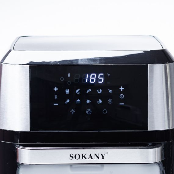 Аерофритюрниця Sokany SK-ZG-8029 на 12 л, 1800Вт | Зображення 3