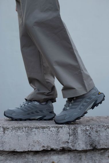 Чоловічі кросівки термо Merrell Moab Speed GTX Gray | Зображення 7