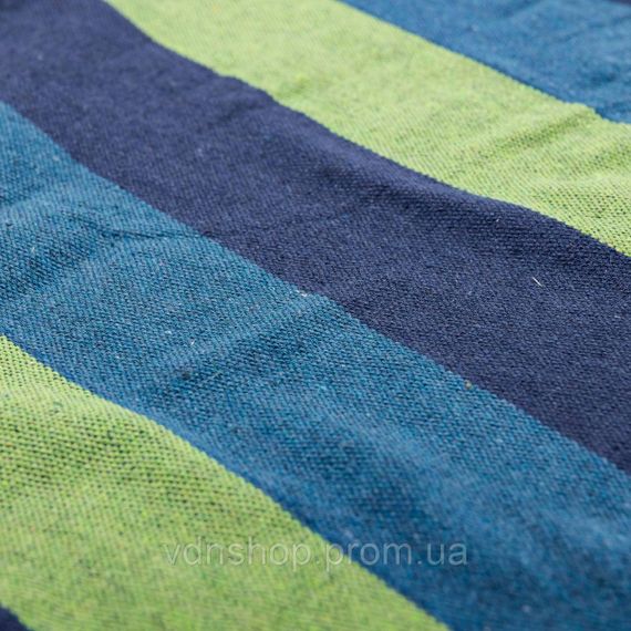 Гамак туристичний підвісний тканинний 174х80 см з планкою Синій SJ-0010-2BL | Зображення 4