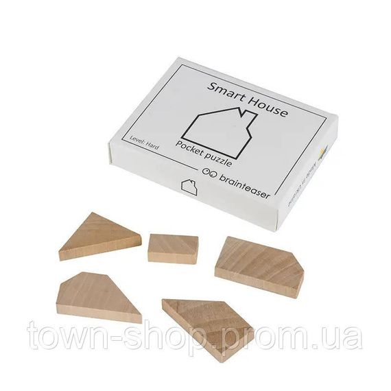 Набор деревянных головоломок "Wooden mini puzzle set" Заморочка 12en | Зображення 1