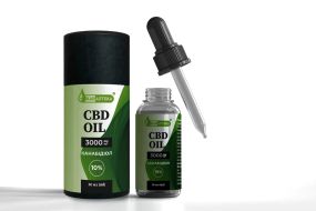 Масло кбд 10% 3000 мг Каннабиоид Масло КБД Каннабидиол Масло каннабиса Медицинский каннабис