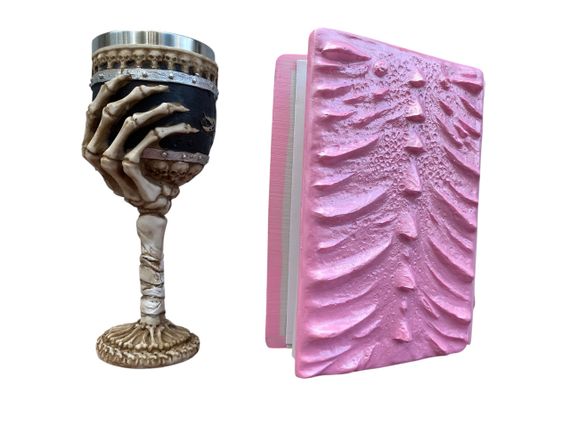 Подарунковий набір Келих 3D Рука з Черепами та блокнот 3D «Дракон Єдинорога» | Зображення 1