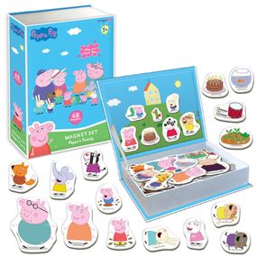 Набір магнітів "Магнітна історія Сім'я Пеппи" МЕ 5031-15, 68 магнітних деталей