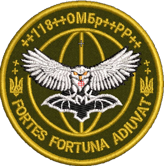 Шеврон 118 ОМБр РР Сова