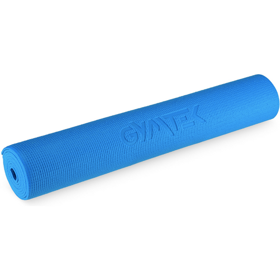 Килимок (мат) для фітнесу та йоги Gymtek 0,4см синій | Зображення 1