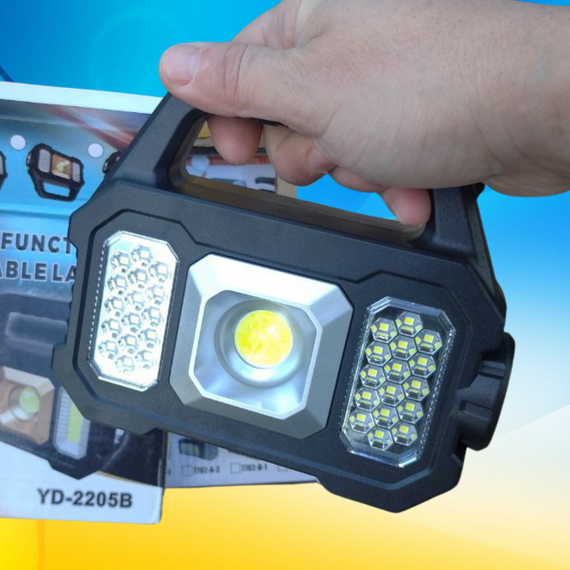 Ліхтар на сонячній батареї. PowerBank. Ліхтар сонячний USB зарядка ліхтарик для кемпінгу