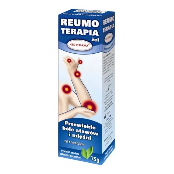 Reumo Terapia gel Nes Pharma, гель з ментолом, 75 г