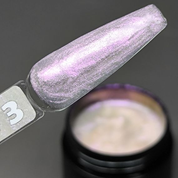 Гель для декора Mi OMGel №3 (прозрачно-молочный с розовым шиммером) 30мл