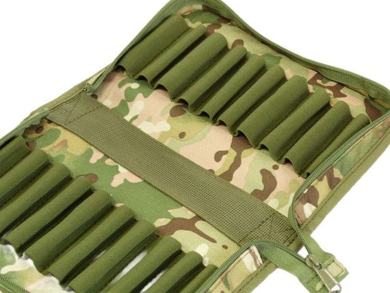 Сумка-патронташ закрита для 50 BMG на 20 набоїв перенесення та зберігання патронів патронташ мультикам | Зображення 3