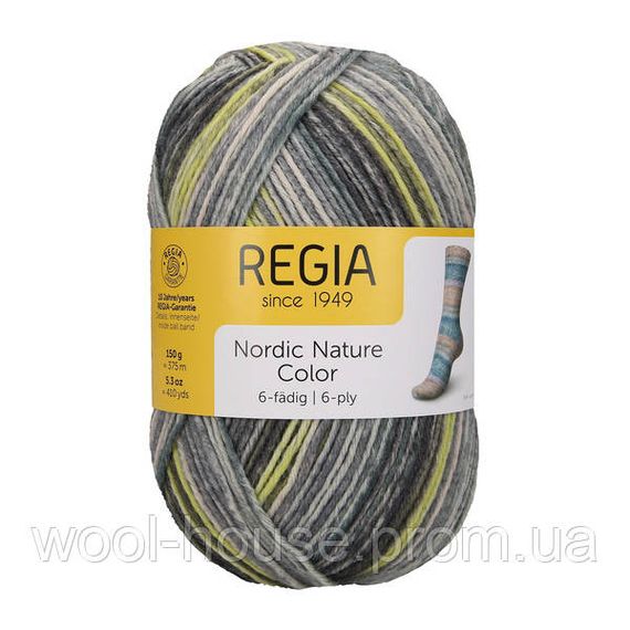 Шкарпеткова пряжа Regia Nordic Nature Color 6-ниткова, 06107 | Зображення 1