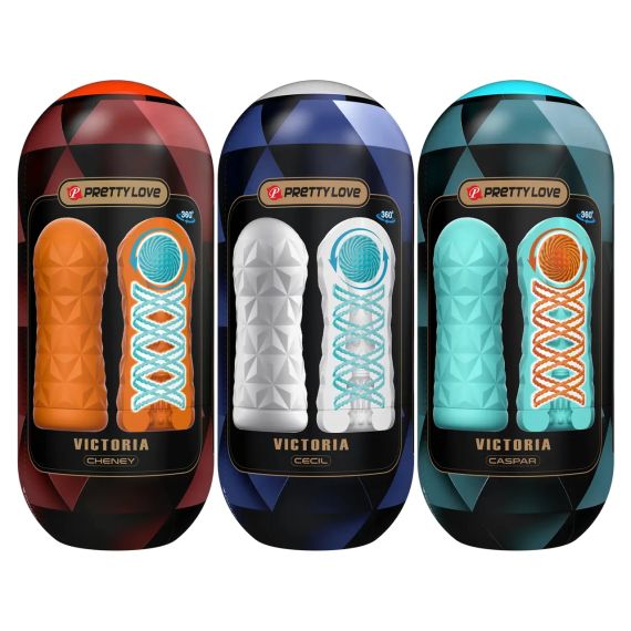 Набор из 15 шт мастурбаторов Pretty Love - VICTORIA WHIRL MYSTERY, BM-009229T6H Sex Aura | Зображення 1