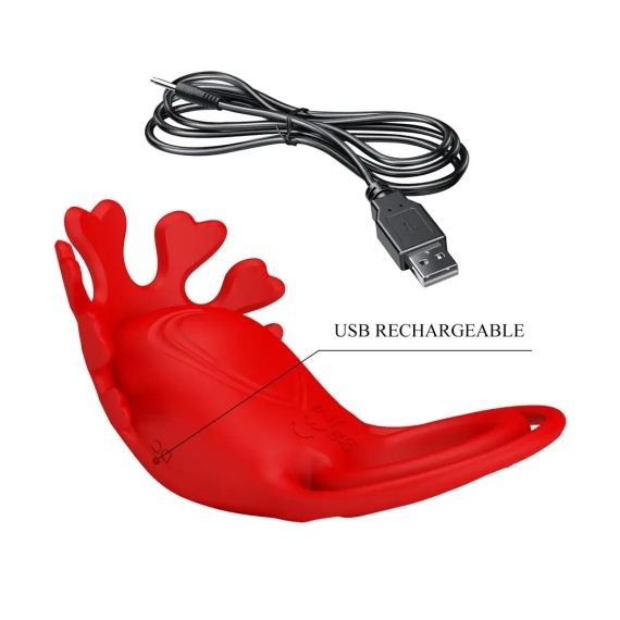 Ерекційне кільце Pretty Love — Vibration Penis Ring Ruben Red, BI-210311 Sex Aura | Зображення 9
