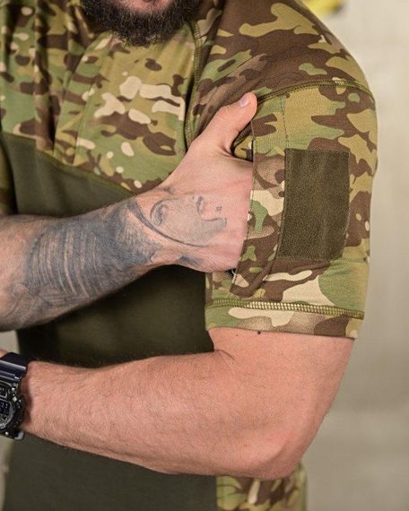 Убакс короткий рукав tactical мультикам ВТ1041 | Зображення 3