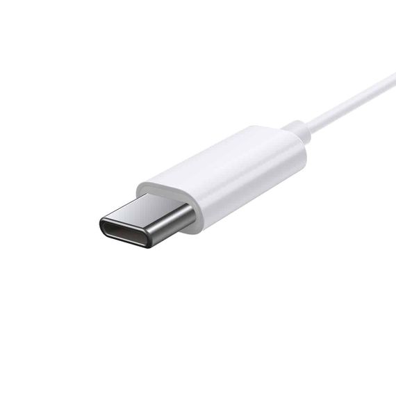 Навушники Baseus Encok Type-C lateral in-ear Wired Earphone C17 White | Зображення 3