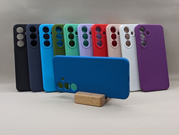 Samsung Galaxy S25 FE | Протиударний чохол | Soft Touch | Синій