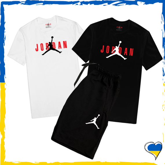 Комплект шорти Jordan та футболки 2шт Jordan. Комплект Найк XS/S