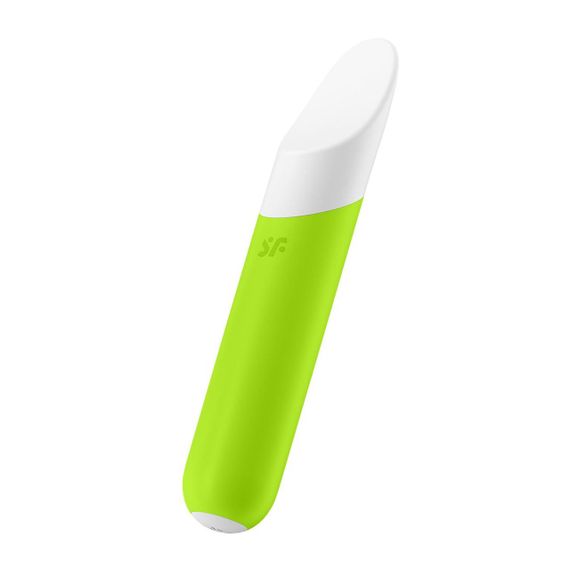 Мінівібратор з гнучким язичком Satisfyer Ultra Power Bullet 7, Салатовий