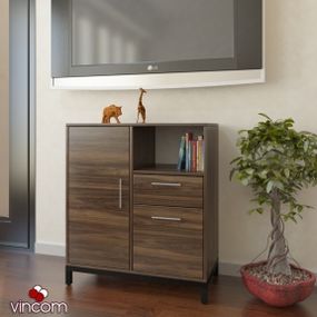 Тумба офисная Loft Design L-800 combi L-800 combi Орех Модена