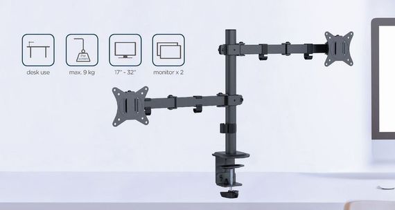 Кронштейн Gembird MA-D2-03 | Зображення 4
