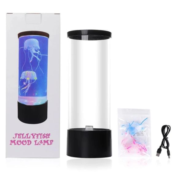 ОЧЕНКА! Нічник LED Jellyfish Mood Lamp 7 режимів акваріумний світильник (Плохе паковання 3012) | Зображення 4