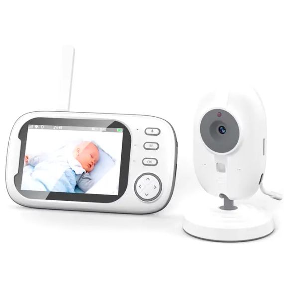 Видеоняня с дисплеем для мамы и детей для наблюдения камера и аудио связь ABM600 | Зображення 1