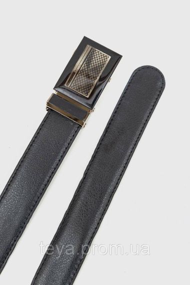 Ремень мужской классический, цвет черный,  размеры 120*3,5 см FA_006602 | Зображення 1