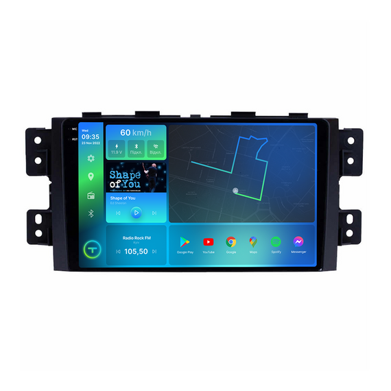 Штатна магнітола Torssen 2K Kia Mohave FL9 4+64Gb 4G Carplay DSP | Зображення 1