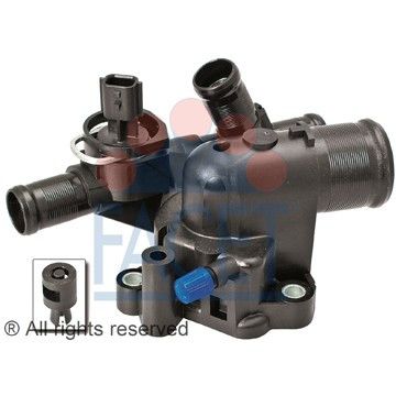 Термостат Opel Vivaro / Renault Trafic 2.0 CDTI/dCi 06- (83°C), Facet, 7.8737,