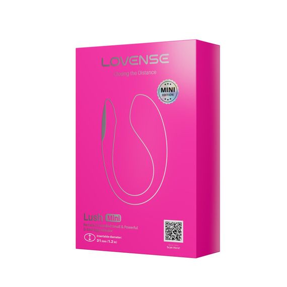 Мини смарт-виброяйцо Lovense Lush Mini, уменьшенная версия Lovense Lush 4 | Зображення 7