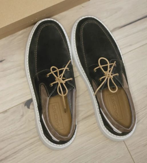 Зеленые мужские мокасины 44 размер | Зображення 2