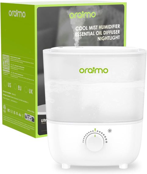 Зволожувачі Oraimo для спальні, зволожувач із прохолодним туманом і верхнім наповненням