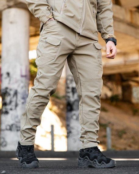 Міські тактичні штани MAXIMUS софтшел coyot ПП7990 | Зображення 2