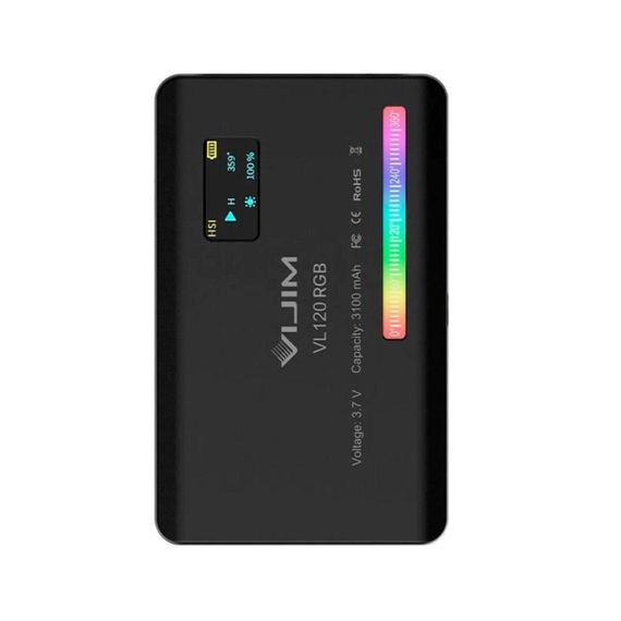 Відеосвітло Ulanzi Vijim VL120RGB light Black (UV-2346 VL120RGB)