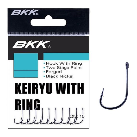 Гачок BKK KEIRYU-R Diamond #10 (A-BK-0211) Гачок для риболовлі