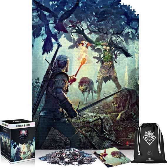 Пазл GoodLoot Witcher: Leshen Puzzles 1000 ел. (5908305238478) | Зображення 1
