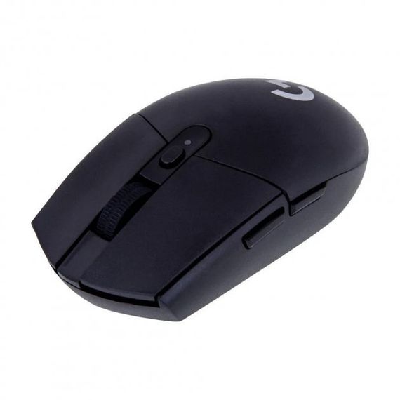 Беспроводная оптическая эргономичная мышь Logitech G304 черная (ЦУ-00032453) | Зображення 5