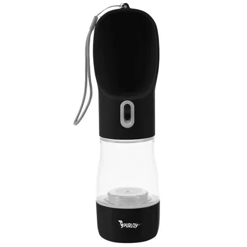 Пляшка-поїлка Purlov 21033 3-в-1 для собак і котів 🐶🐱 | Зображення 2