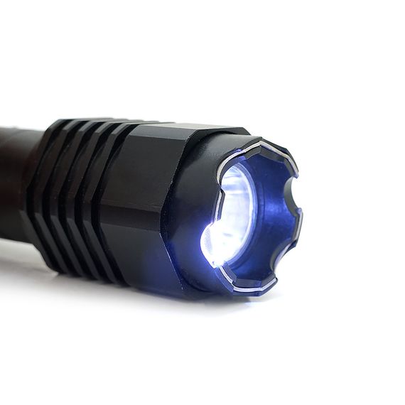 Ліхтар-відлякувач ручний BAILONG BL-1103, 1LED ХPE, струм 50000KV, 3W, 1 режим, 18650/2800mah/3*ААА, Black, IP44, СЗУ+АЗУ, | Зображення 4