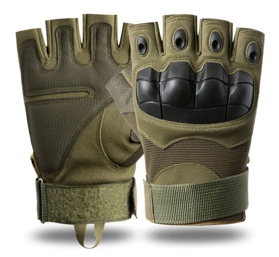 Рукавиці тактичні Primo Killork безпалі, розмір L - Army Green | Зображення 1