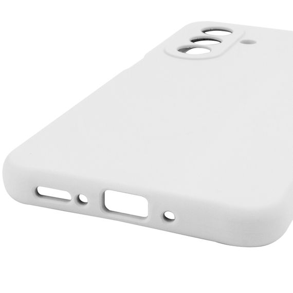 Чохол Silicone Cover Lakshmi Full Camera (AAA) для Samsung Galaxy A18 / A17 Білий / White | Зображення 4