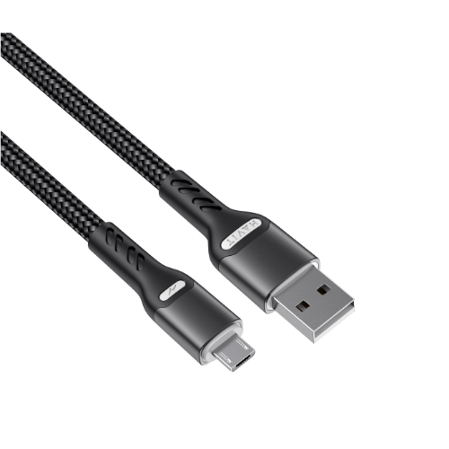 Кабель USB MicroUSB Havit HV-CB6215 3,0A 1м чорний | Зображення 3