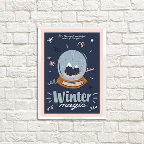 Постер в рамці Winter magic 21x30 см (A4)