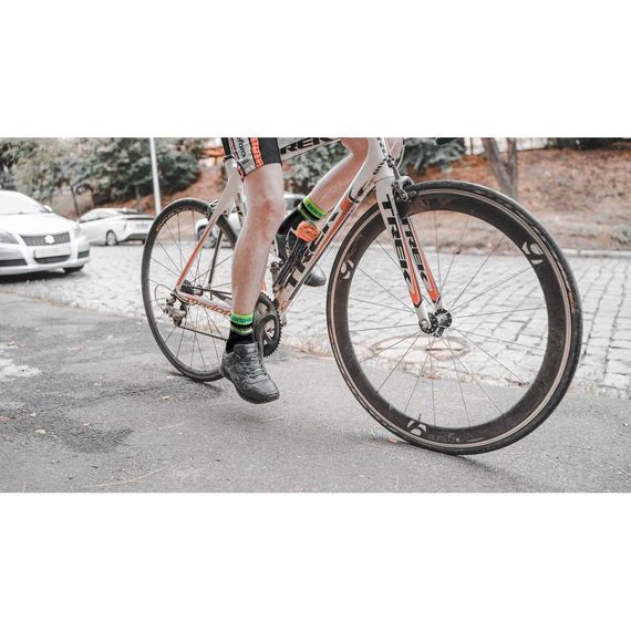 Шкарпетки водонепроникні Dexshell Pro visibility Cycling, р-р XL (47-49), з зеленою смугою | Зображення 5