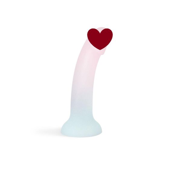 Дилдо з градієнтом та блискітками Love To Love Dildolls — Galactica, ультрам’який sexstyle